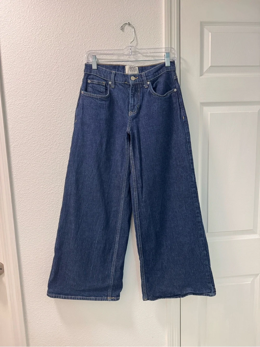 BDG Joey full length wide leg Jean baggy size 26 dark denim wash - Picture 6 of 6